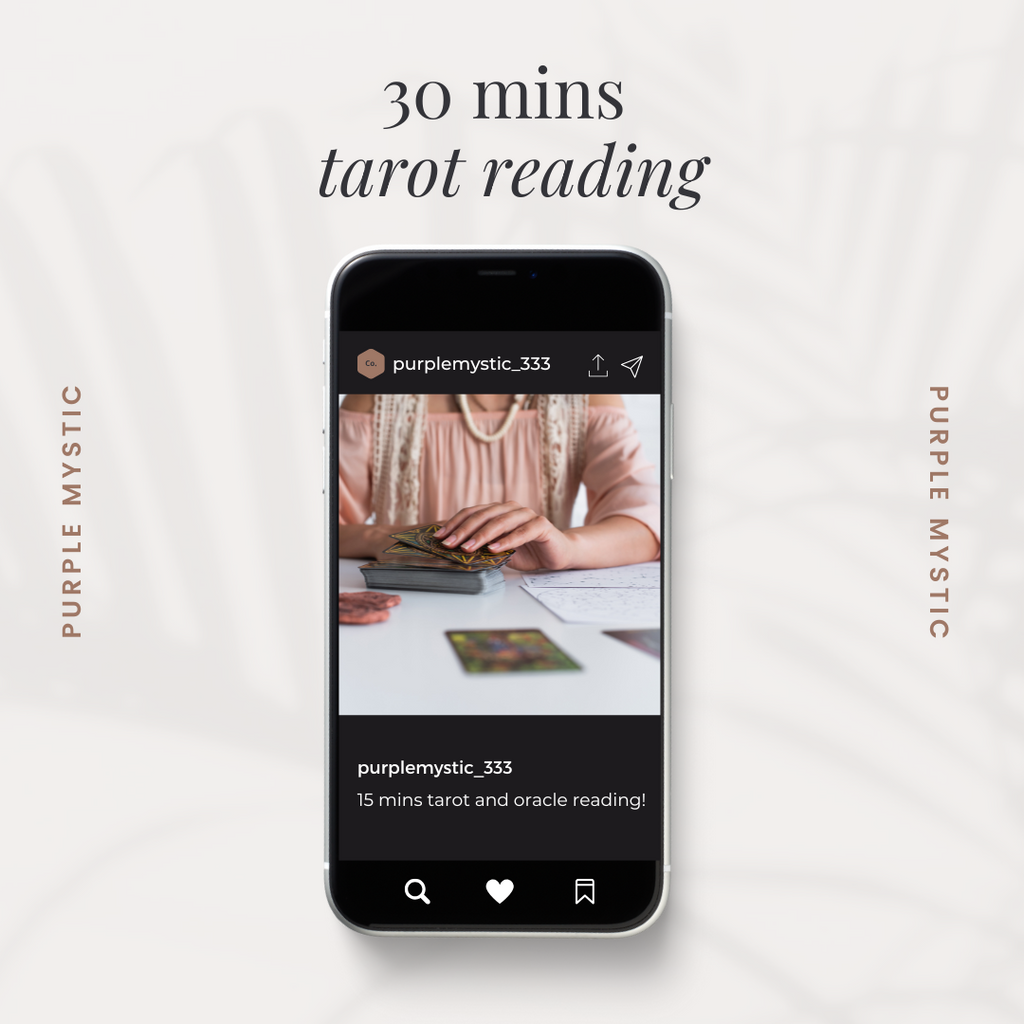 30 Minute Tarot Card Reading