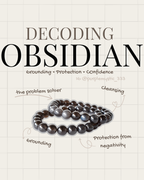 Black Obsidian Bracelet