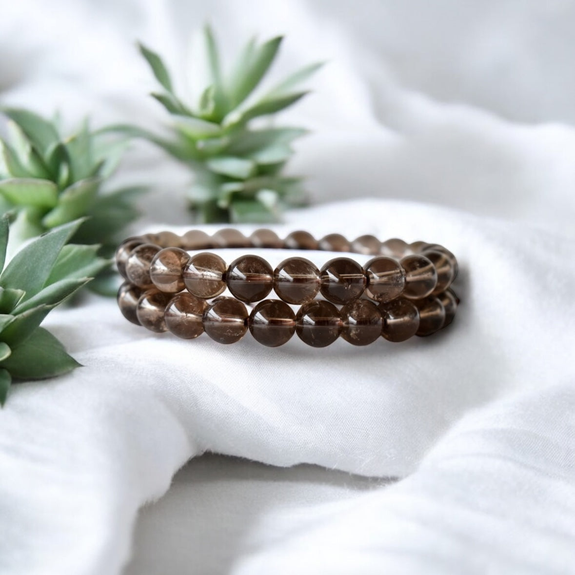 smoky quartz bracelet 